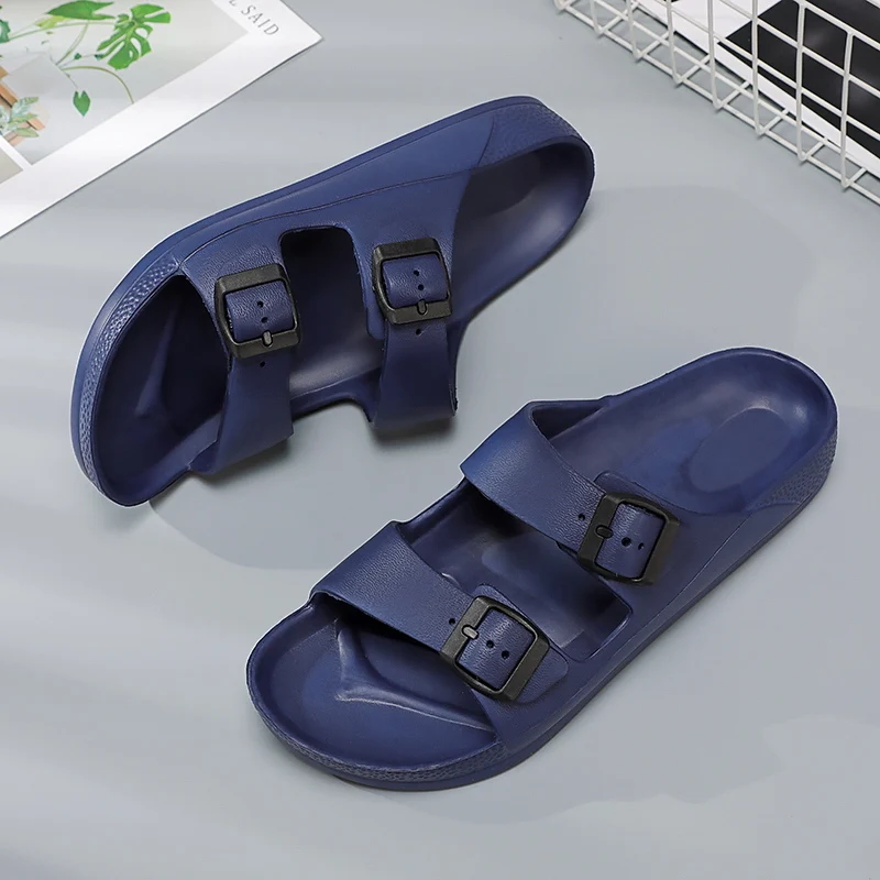 Marke Frauen Männer Hausschuhe weiche Sandalen Frauen Strand Freizeit schuhe Eva Slides Original Männer Flip-Flop Sommer 2023 Sommer Herren Sandale