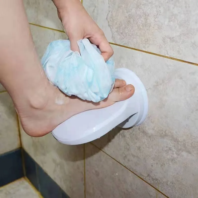 

Shower Bathroom Foot Pedal, Shaving Leg Step Foot Pedal, No Drilling Installation, Suction Cup Anti Slip Foot Pedal