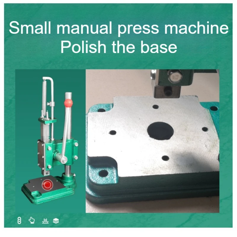 小型手動プレス機 パンチングプレス ハンドプレス ハンドパンチプレス 切断機 プレス機 穴あけ 16型