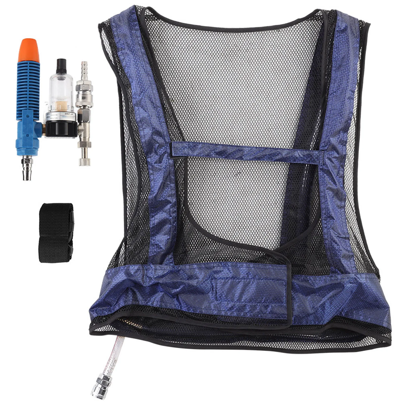 

Welding Steel Air Compressed Cooling Vest Vortex Tube Air Conditioner Waistcoat