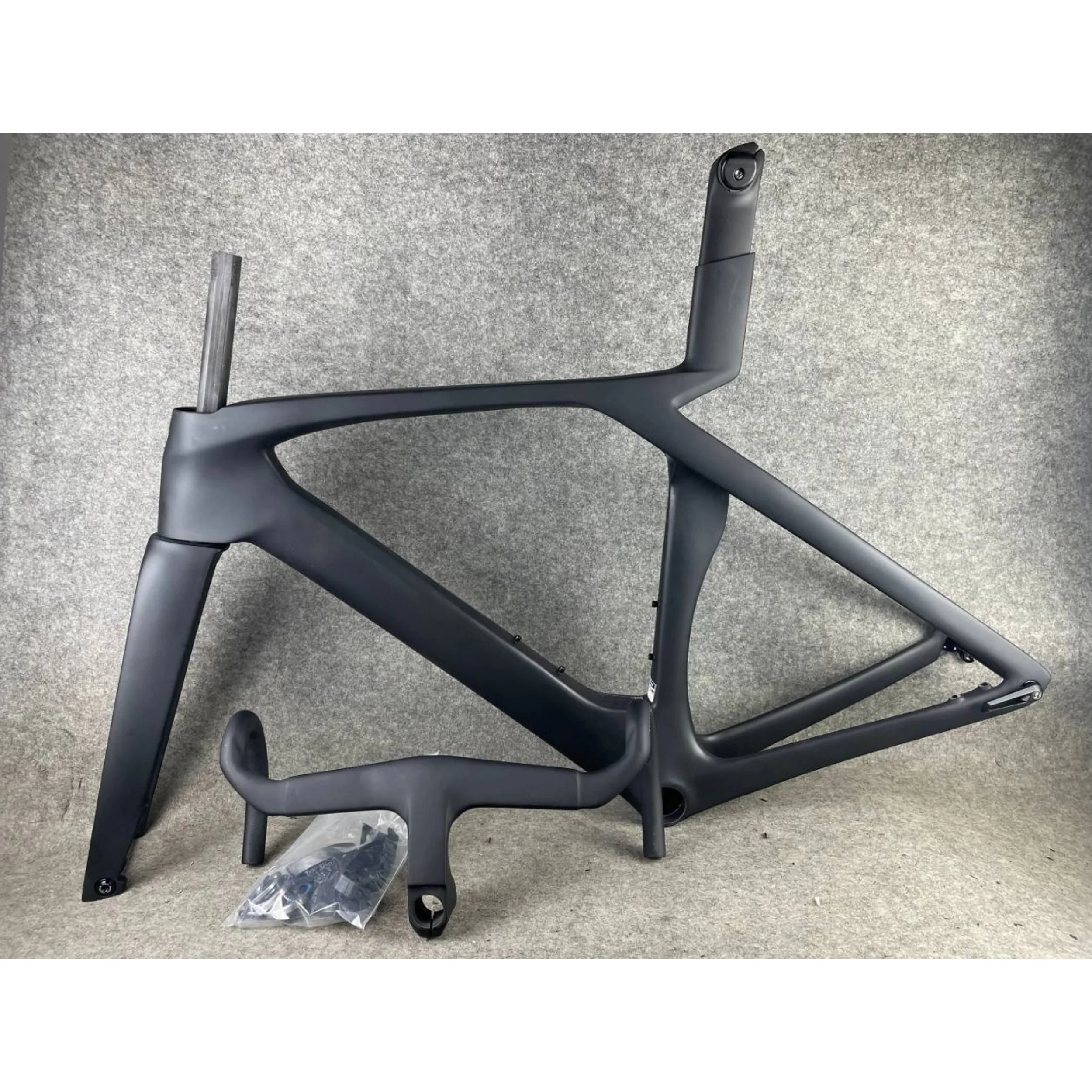 

SLR GEN7 Road Carbon Frameset Speed Bike Frame T47 T1000 Disc Brake Racing Bicycle Frames+Handlebar Custom Painting Logo DPD 04