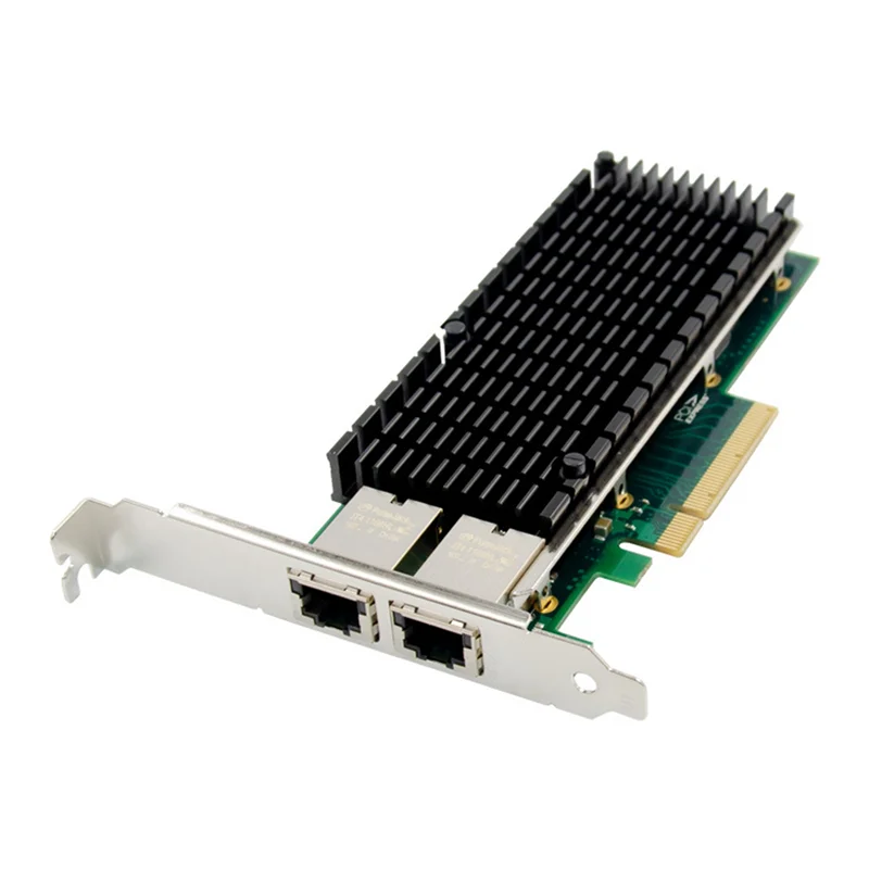 

X540-T2 10G Серверная сетевая карта X540 PCI-E X8, Двухпортовая Серверная сетевая карта RJ45 Ethernet Сетевая карта