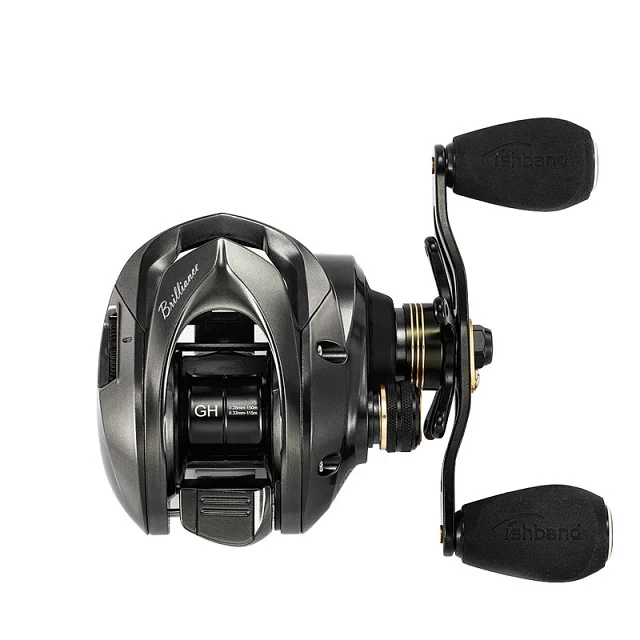 11+1Ball Bearings General Long Shot Water Drop wheel Lightweight short axis wire cup Baitcasting Fishing Reels