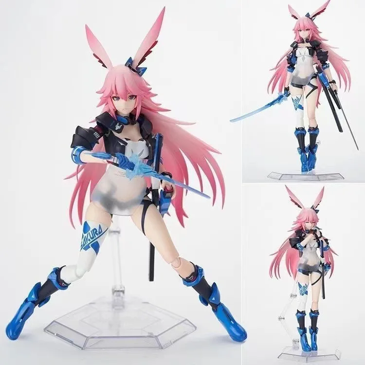 22cm ARCTECH Houkai 3rd Sakura Yae Anime Figure Yae Sakura Royal God Outfit Honkai Impact 3 Action Figure Collection Doll Toys