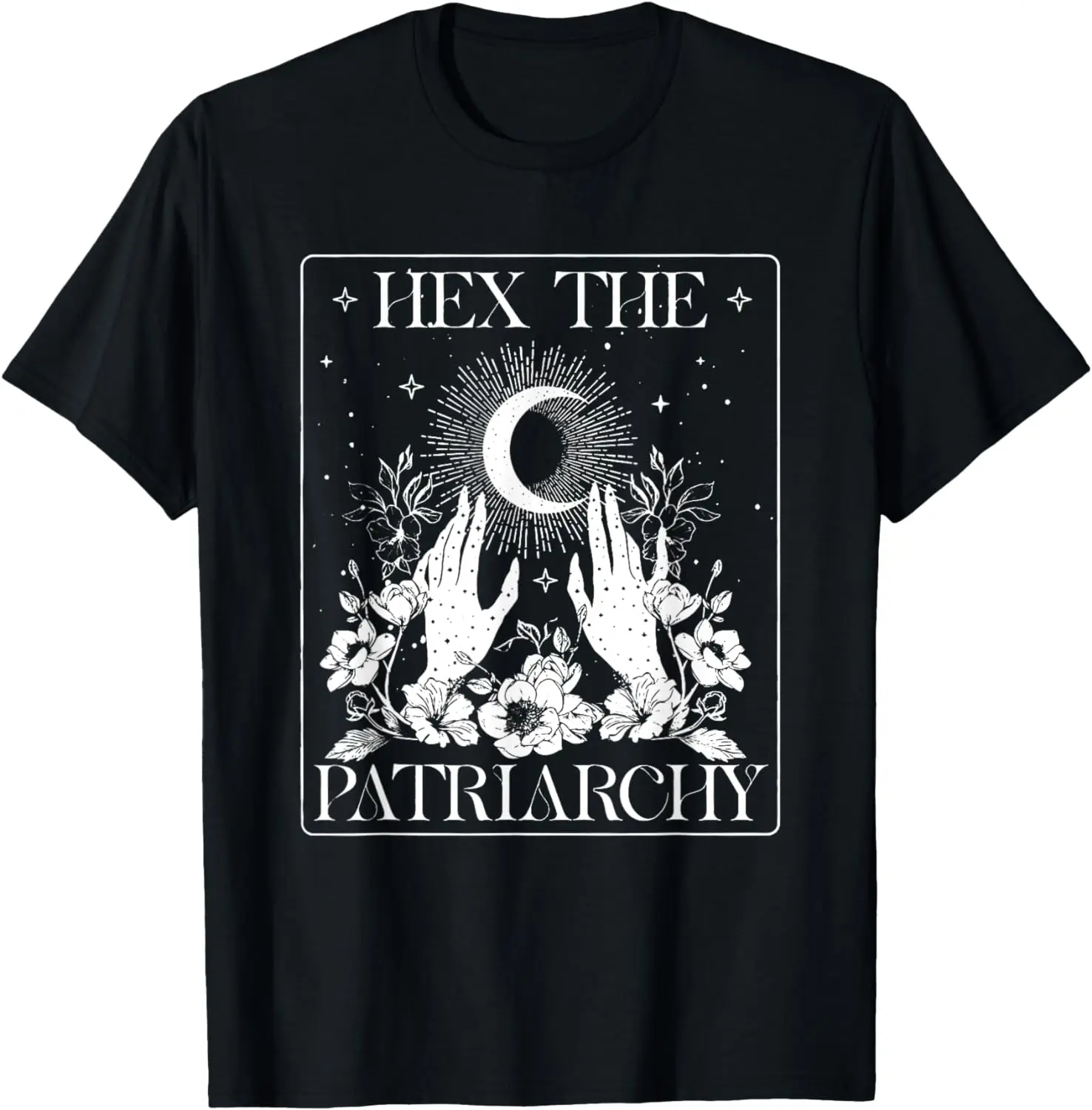 Hex The Patriarchy Halloween Feminist Witch T-Shirt