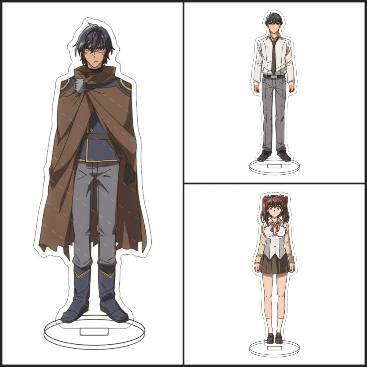 مصنع مخزن كلاسيكي أنيمي سحر العائد يجب أن يكون شخصيات خاصة الاكريليك حامل حامل قلادة مجوهرات أصدقاء هدية