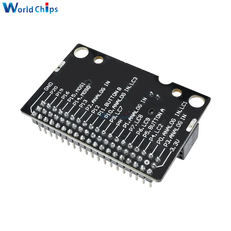 Expansion Board Breakout Adapter Board for IOBIT BBC Micro: bit Kids Programming Development Board Module Contains Buzzer