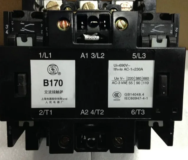 CJX8-170 B170 AC contactor, copper coil 220V 380V 110V 36V copper silver dot