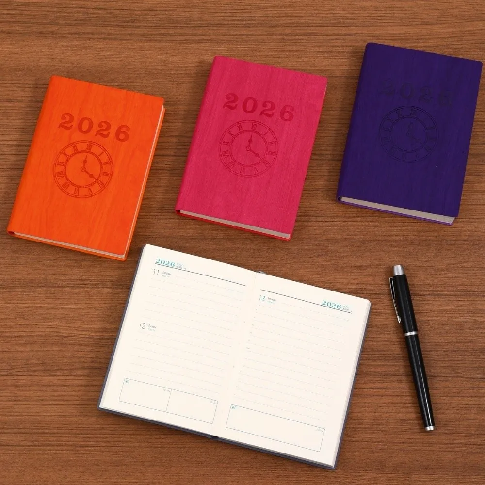 

Practical Multifunctional A6 Schedule Book Creative Portable Time Management Notebook Exquisite 365 Day Planner Office Supplies