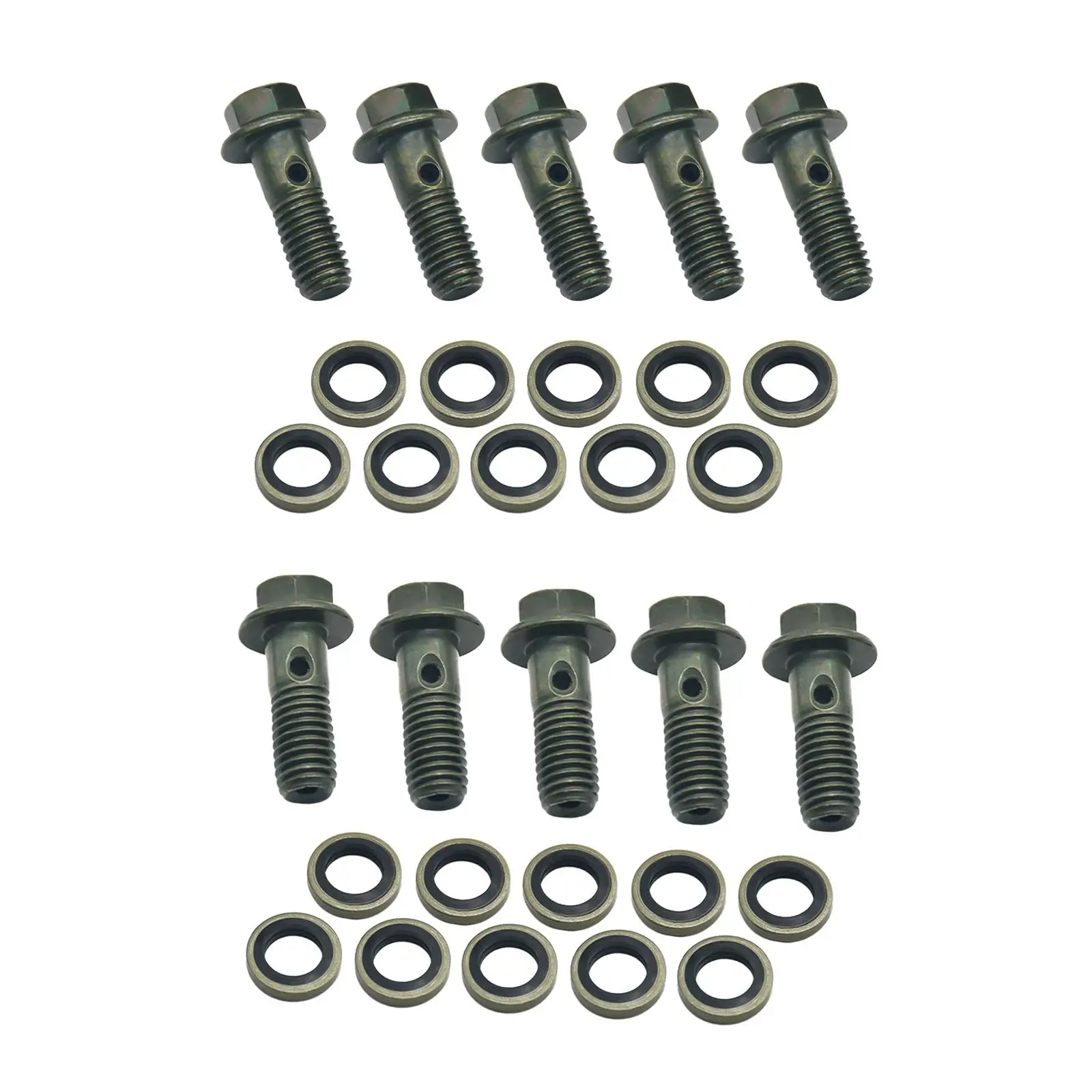 Banjo Bolt M10 M8 Oil Hose Screws for Motorcycle Vehicle Most Cars