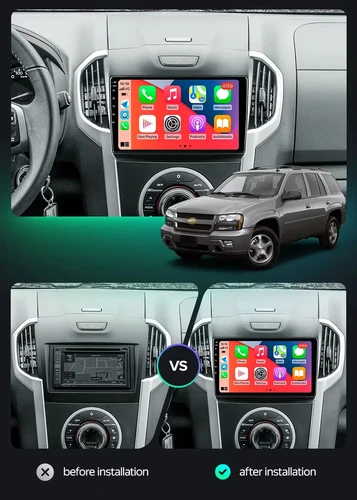 Imagen 2 del producto Reproductor Carplay de coche Android 15 para Chevrolet Holden S10 TRAILBLAZER COLORADO ISUZU DMAX GPS Radio Audio Multimedia estéreo BT Navi