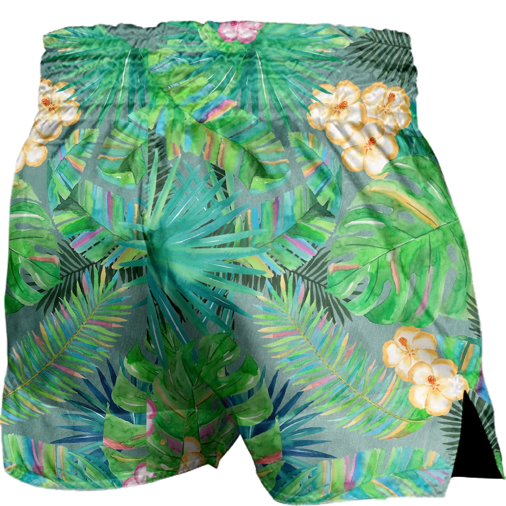 Muay Thai Shorts Boxing Shorts Trunks Kick Martial Arts Training Gym Clothing