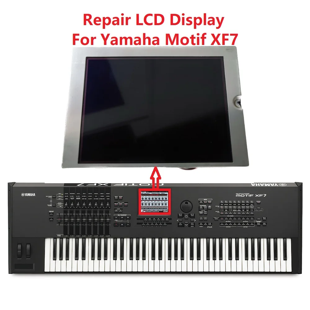 

5.7" inch LCD Display For Yamaha Motif XF7 Synthesizer Matrix Screen Repair