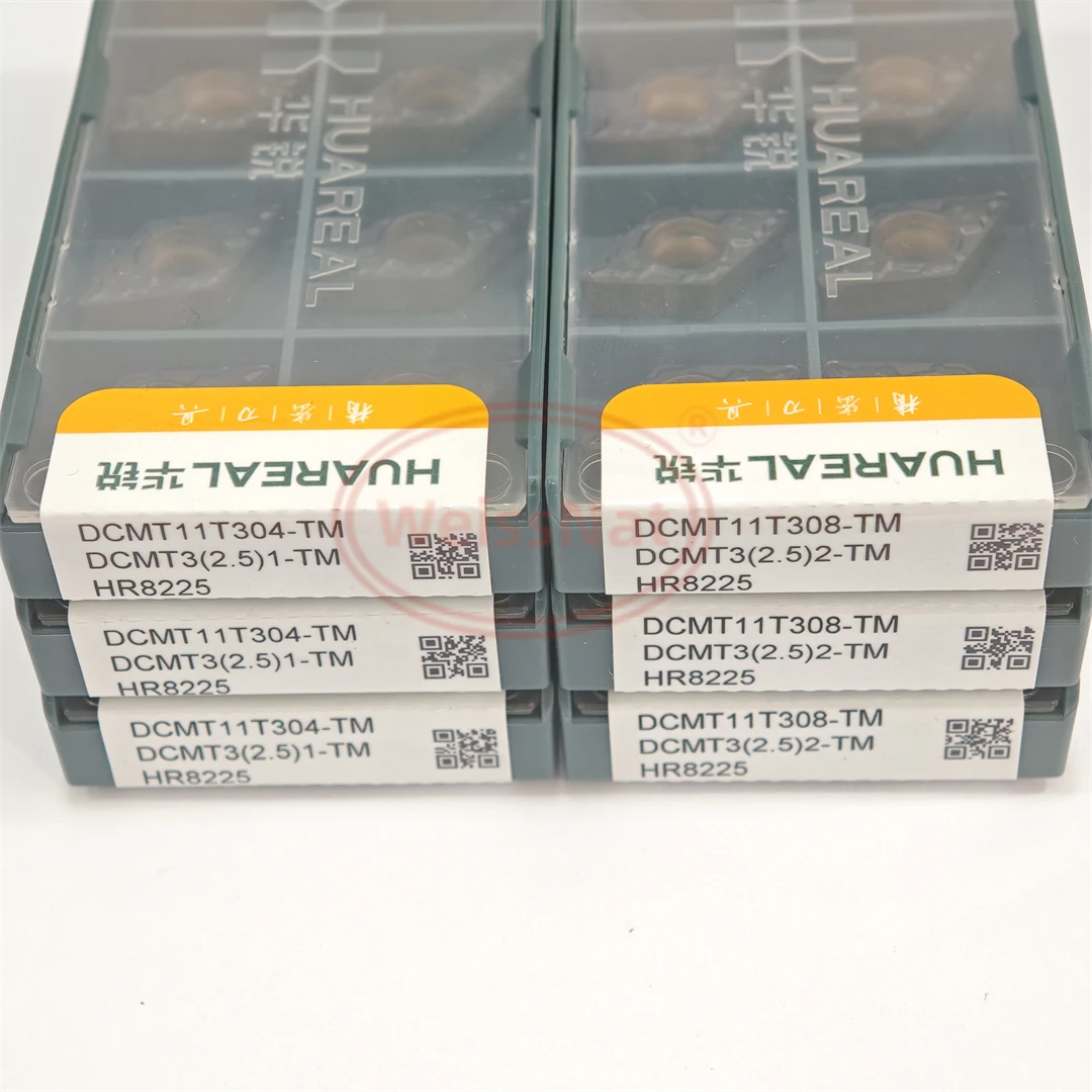 

Твердосплавные пластины DCMT11T308-TM, DCMT11T304-TM, DCMT11T304-TF, HR8225, вставки DCMT