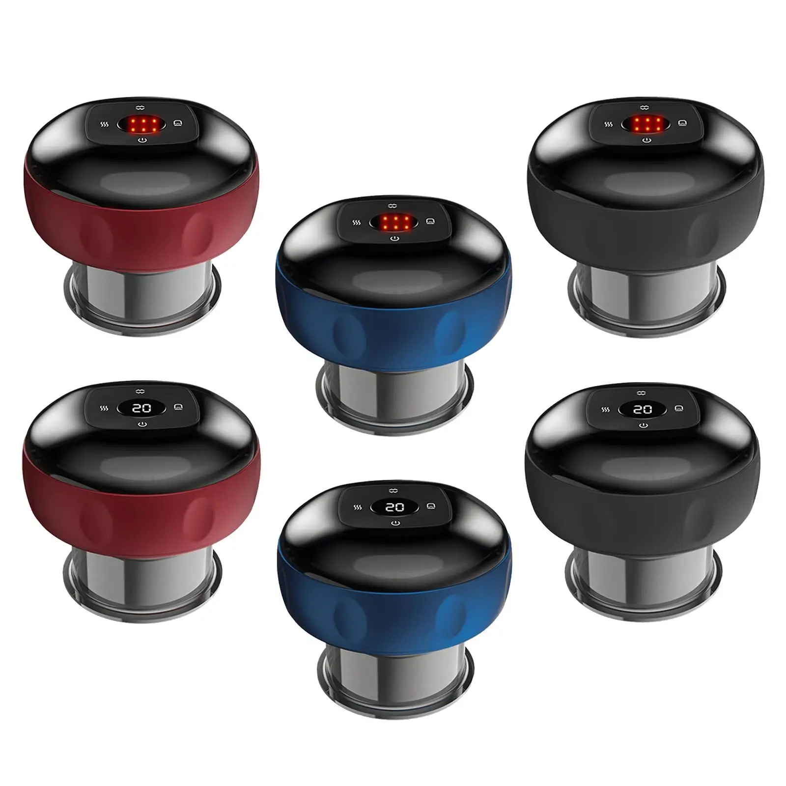 

Electric Scraping Massager 6 Levels Adjustable Back Massager for Body Muscle