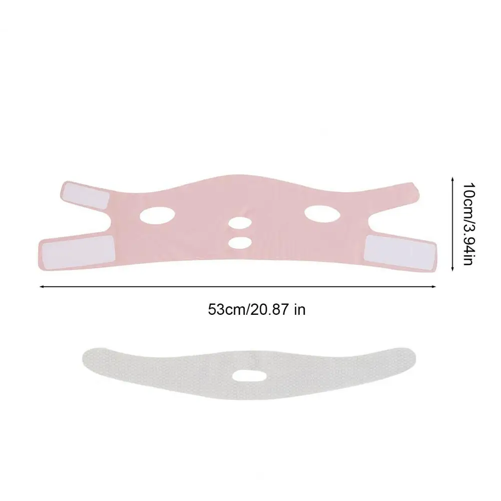 Fascia per il lifting del viso per la mascella del mento Maschera antietà per il viso Traspirante Benda dimagrante per il viso Strumento di bellezza per la cura della pelle