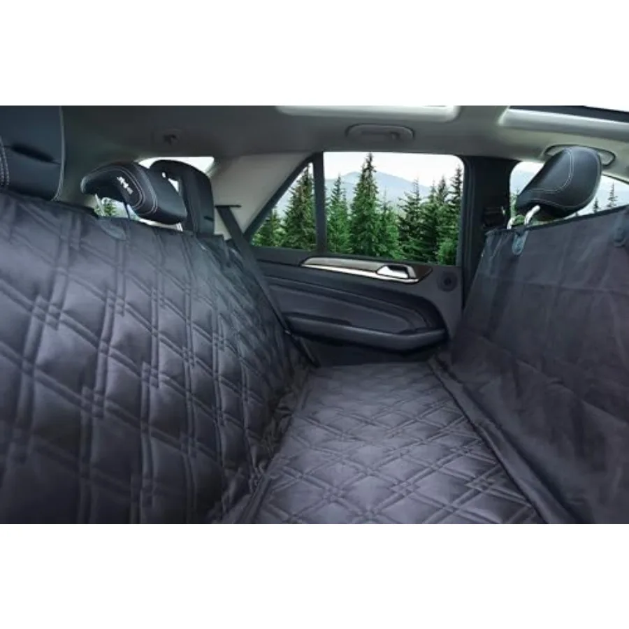 

Bulldogology Dog Car Seat Cover for Back Seat 58"x56" Waterproof Pet Seat Cover SUV - Seat Cover for Dogs - Back Seat Protector