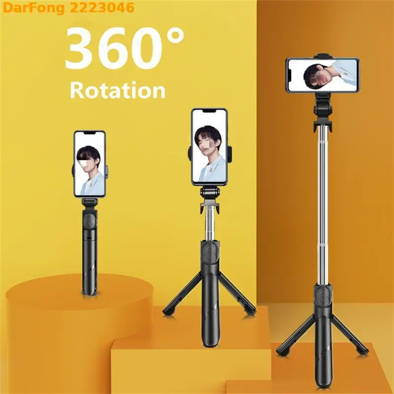 New Selfie Stick Tripod For Android huawei xiaomi IOS TikTok Extended Bluetooth With Remote Shutter Foldable Phone Holder