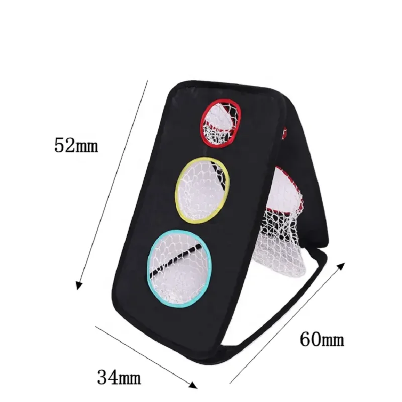 Golf Portable Practice Gouge Swing Net Black Golf colpire pratica Net Target Training Aids Golf Chipping Net