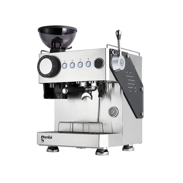 

Automatic Espresso Machine Commercial Professional Coffee Maker Espresso With Grinder Restaurant Use Hotel