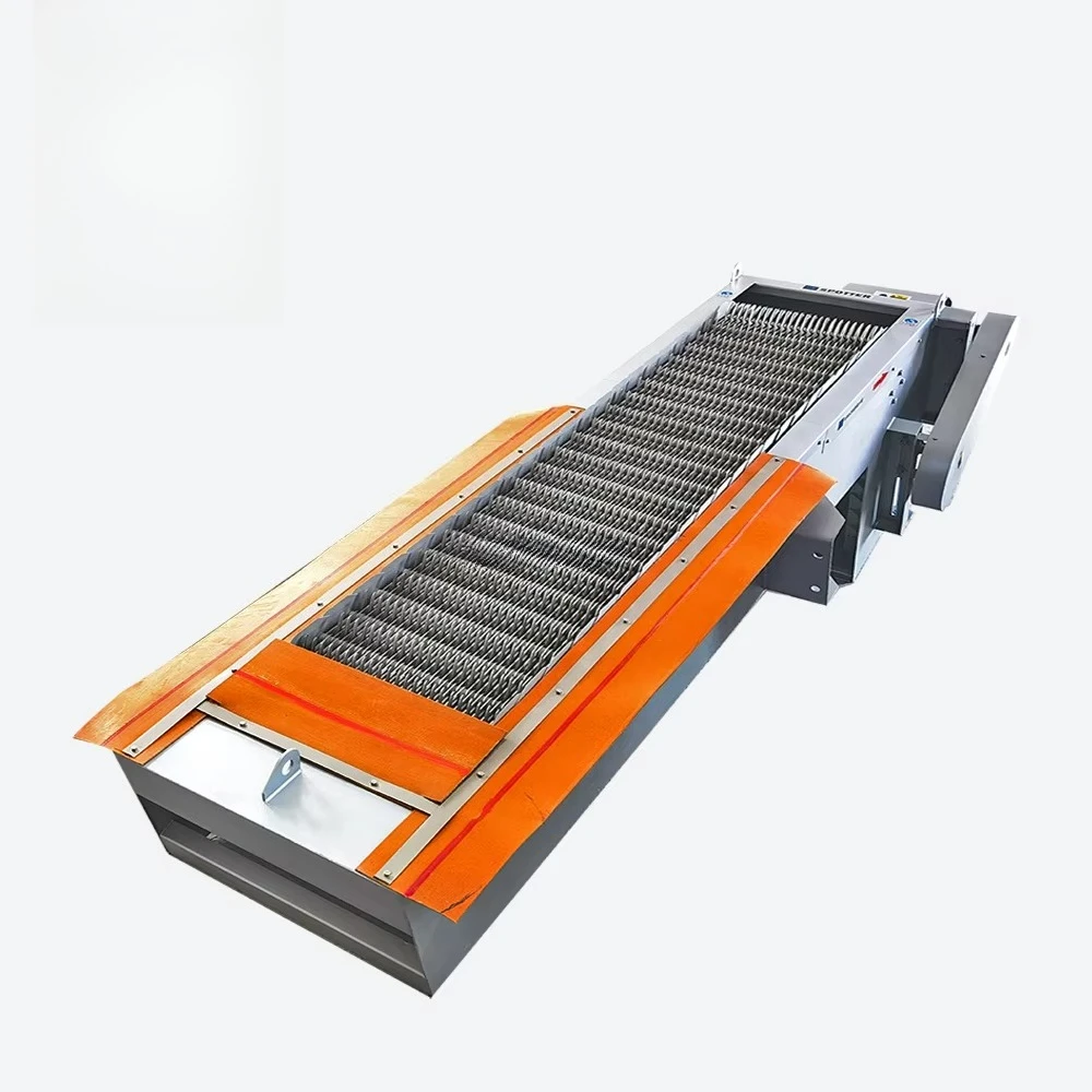 304 Stainless Steel Automatic Rotary Rake Mechanical Grid Cleaning Machine with PLC Motor for Water Treatment Equipment Grating