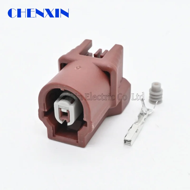 1 Pin Air Conditioning Compressor Alternator Regulator Plug Pigtail Connector 6189-7197
