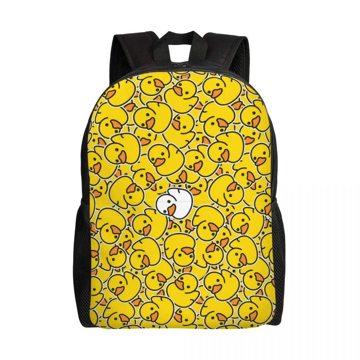 Yellow Classic Rubber Duck Backpack for Women Men School College Student Bookbag Fits 15 Inch Laptop Bags