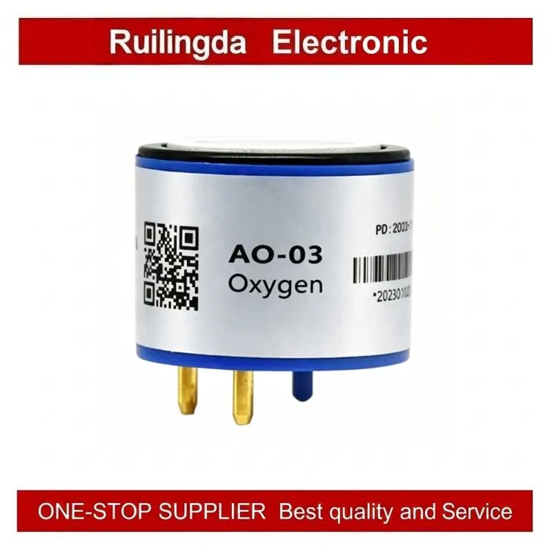 ASAIR AO-03 Oxygen Sensor Module Oxygen Concentration Probe 4OXV Oxygen Battery for Monitoring And Detection