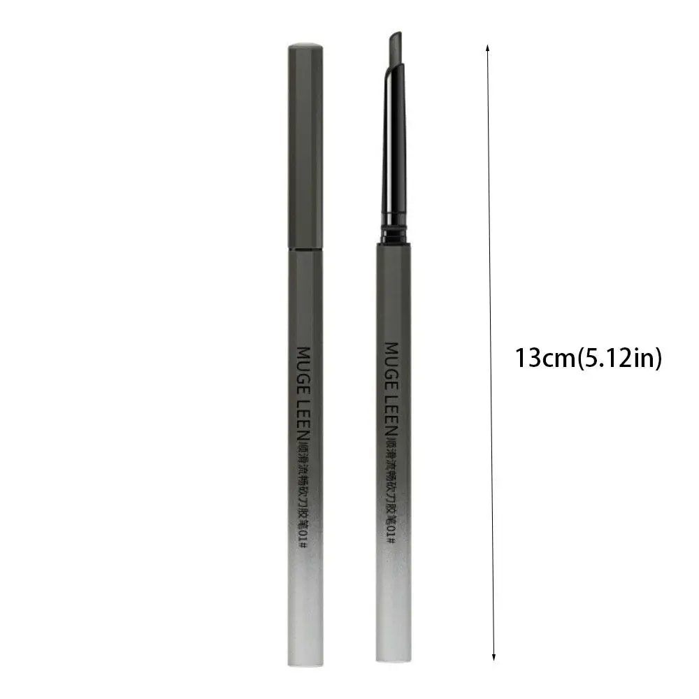 Nouveau stylo Gel Eyeliner Oblique Anti-taches lisse tête plate Eyeliner imperméable crayon de maquillage pour les yeux
