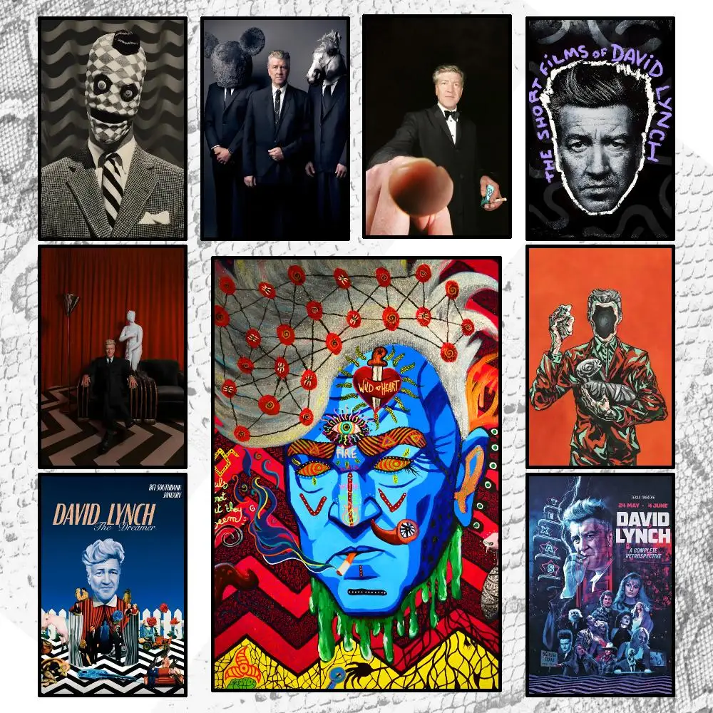 Director David Lynch Poster Wall Art Poster HD Waterproof PP Print Bedroom Living Room Office Decor Gift