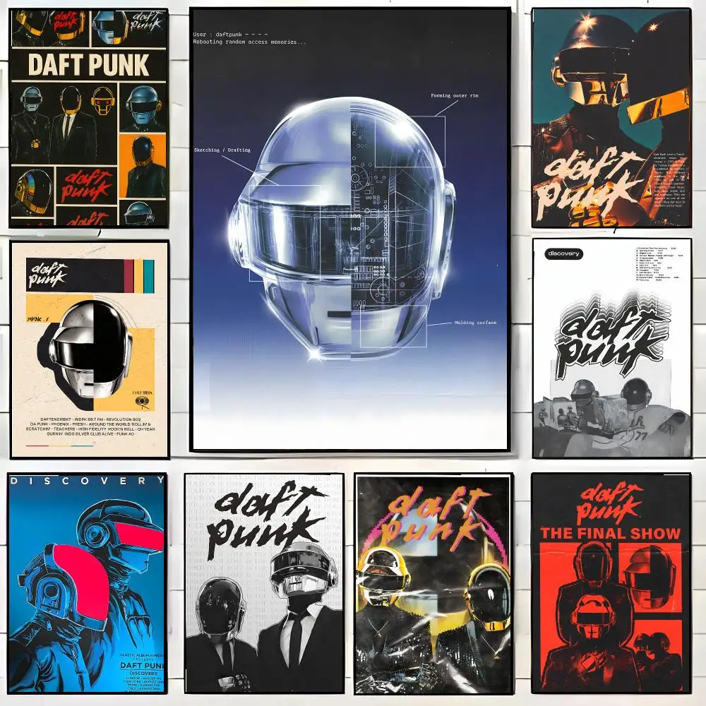 Daft punk stickers-AliExpress