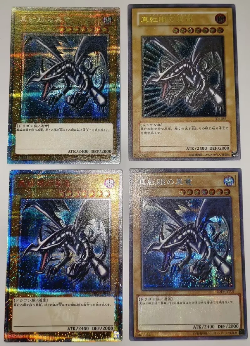 

Yu-Gi-Oh OCG Red-Eyes Black Dragon Children's Collectible Card Toy - Non-Original Hobby Item