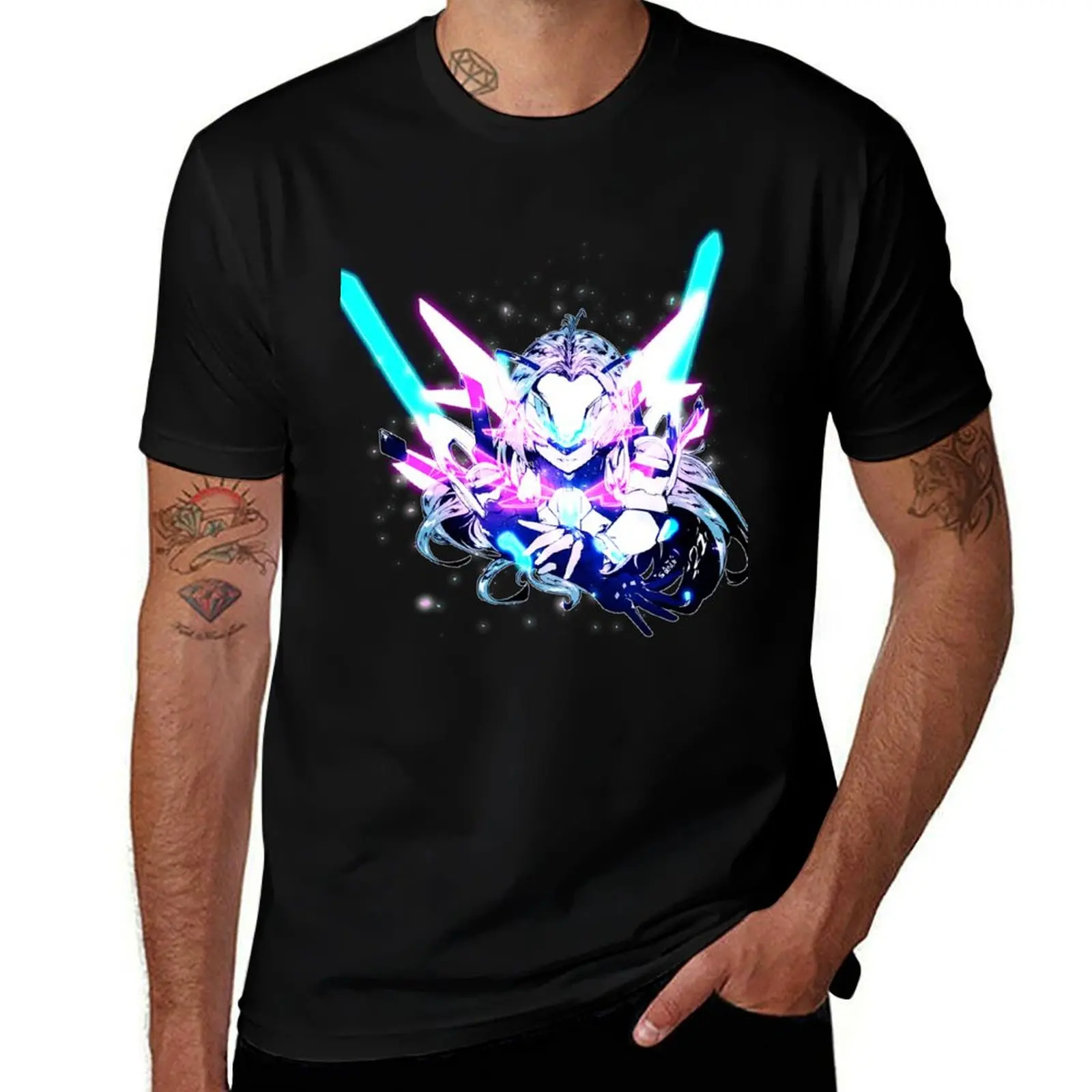 Xenoink21 T-Shirt Breathable Mesh Panel T-Shirt