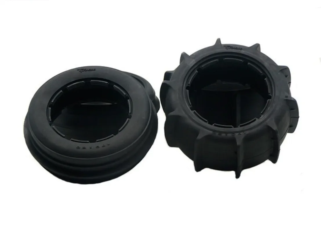 TAOFront OR Rear Sand Tyres Skin Set for 1/5 HPI ROFUN ROVAN KIngmotor Baja 5B SS Rc Car Toys Parts