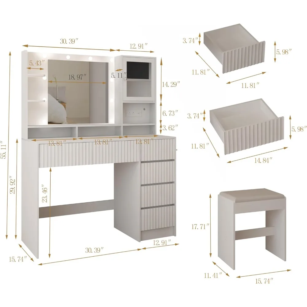 Ensemble de salle à manger 10 pièces pour patio extérieur, table de bar en bois d'acacia et 4 tabourets avec coussin amovible, ratt pe toutes saisons