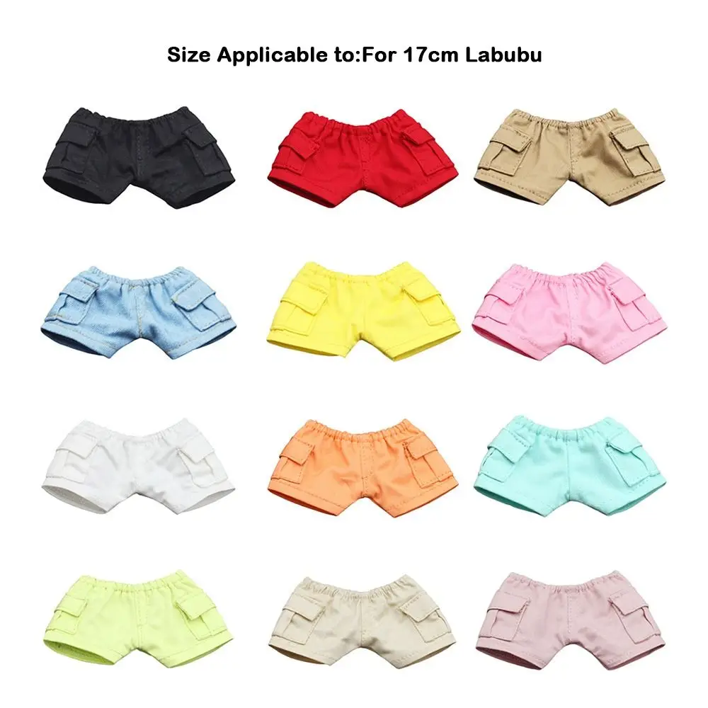 หลายรูปแบบตุ๊กตาเสื้อผ้าตุ๊กตาทําด้วยมือกางเกงสําหรับ Labubu อุปกรณ์เสริมสวมใส่ DIY แต่งตัวของเล่นตุ๊กตาเสื้อผ้าตุ๊กตาของเล่น