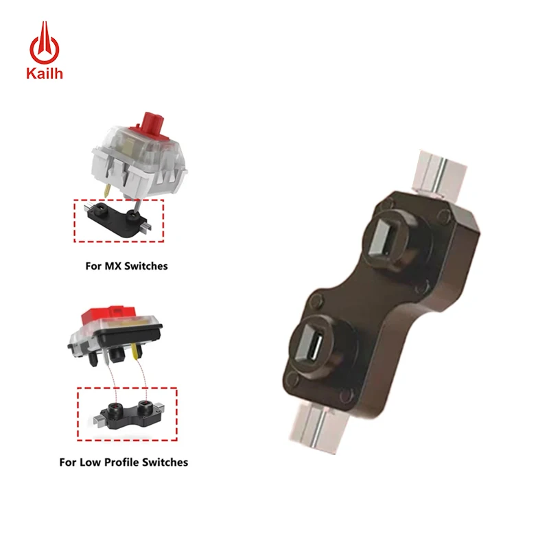 

Kailh Hot-Swappable PCB Socket Hot Plug Swap Mechanical Keyboard Switches For Gateron Outemu Cherry MX Switch DIY Wholesale