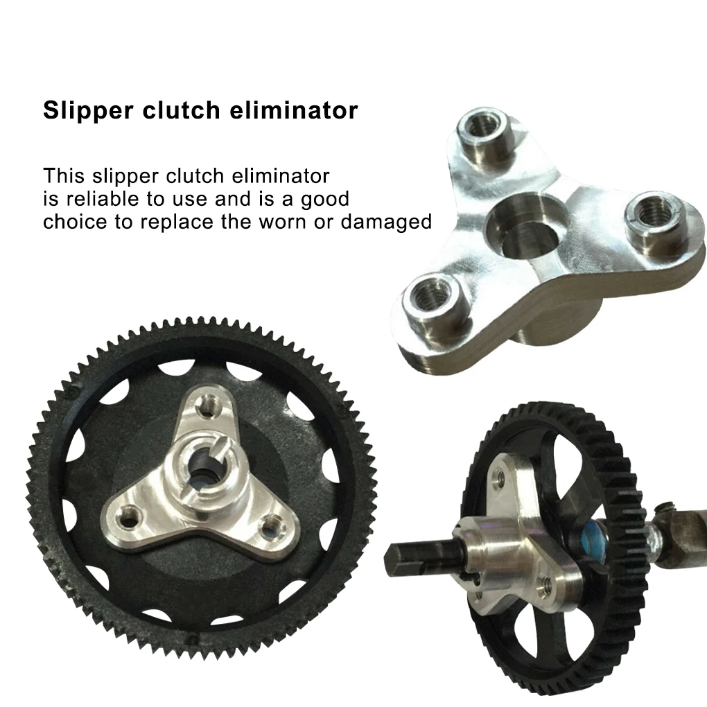 Slipper Clutch Eliminator 1:10 Aluminum Vehicle Accessory Replacement for 1/10 Stampede/Slash VXL/XL5 2WD