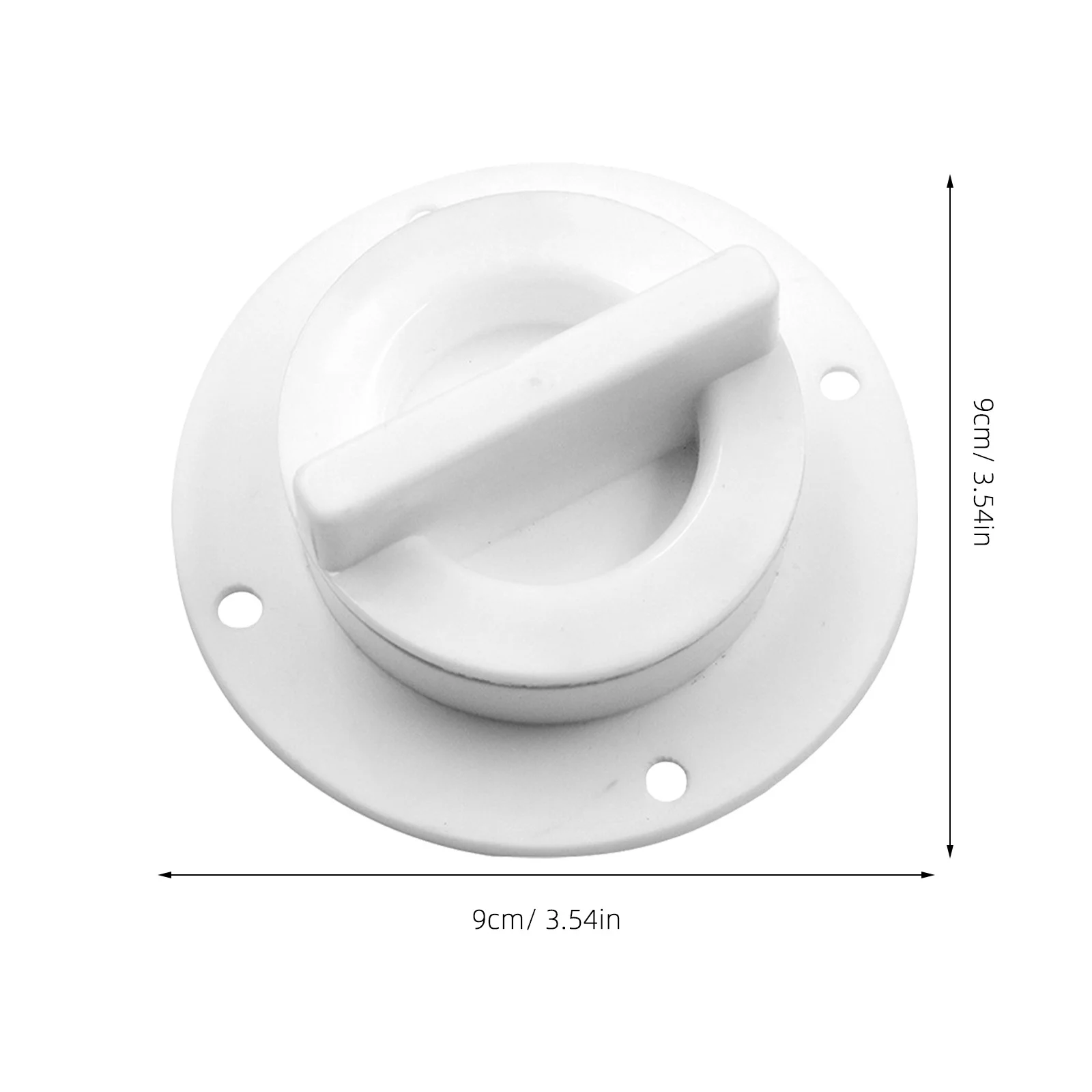 Plastic Boat Drain Valve Marine Grade Durable Boat Water Scupper Drain Outlet Bottom Ship Water Discharge Scuppers for Boats