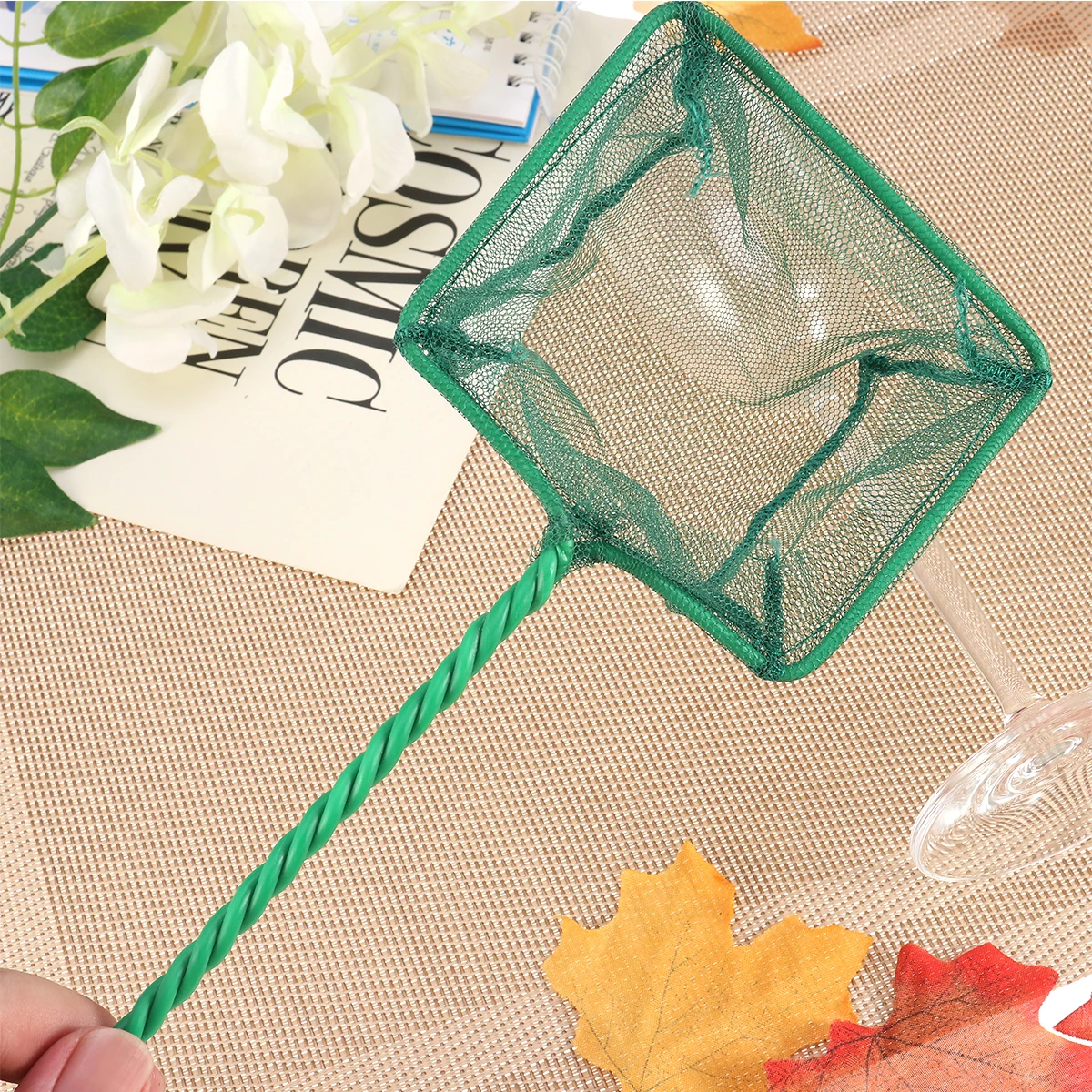 

4 Pcs Fishing Net Shrimp Netting Pond Nets for Cleaning Betta Tank Aquarium Portable