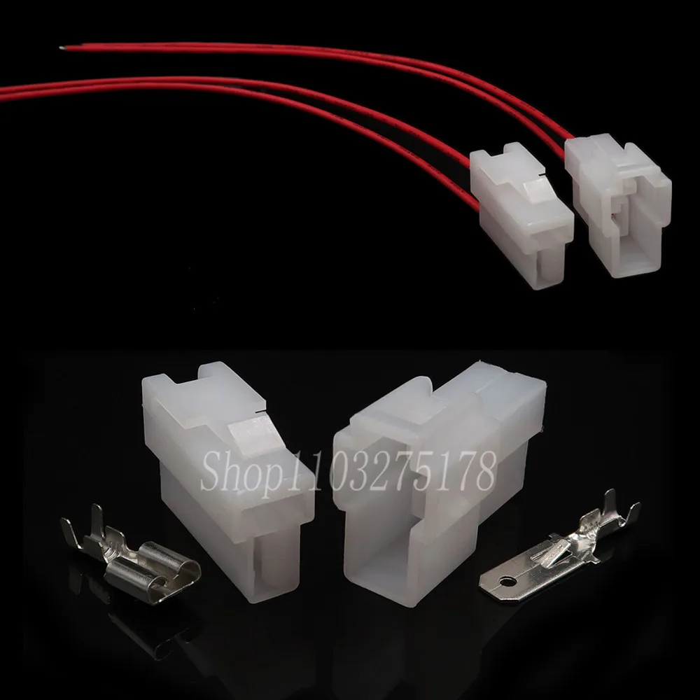 

1 Set 2 Pin 7123-2228 7122-2128 Male Female Auto Electrical Wire Socket High Current Car Connector Wire Harness Plug