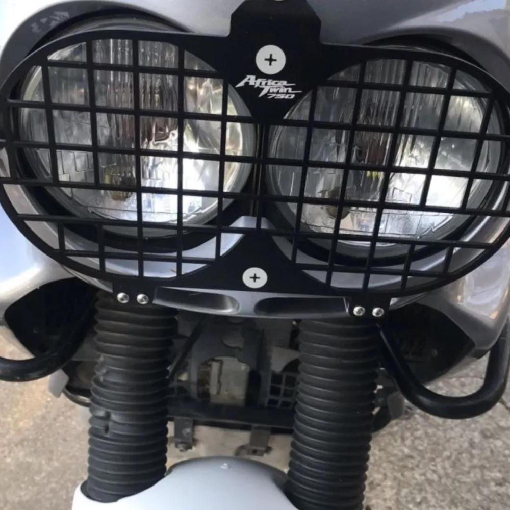 PER HONDA Africa Twin XRV750 XRV 750 AFRICATWIN 750 1996 -2002 2001 2000 1999 Faro Grill Guard Copertura di Protezione Del Motociclo