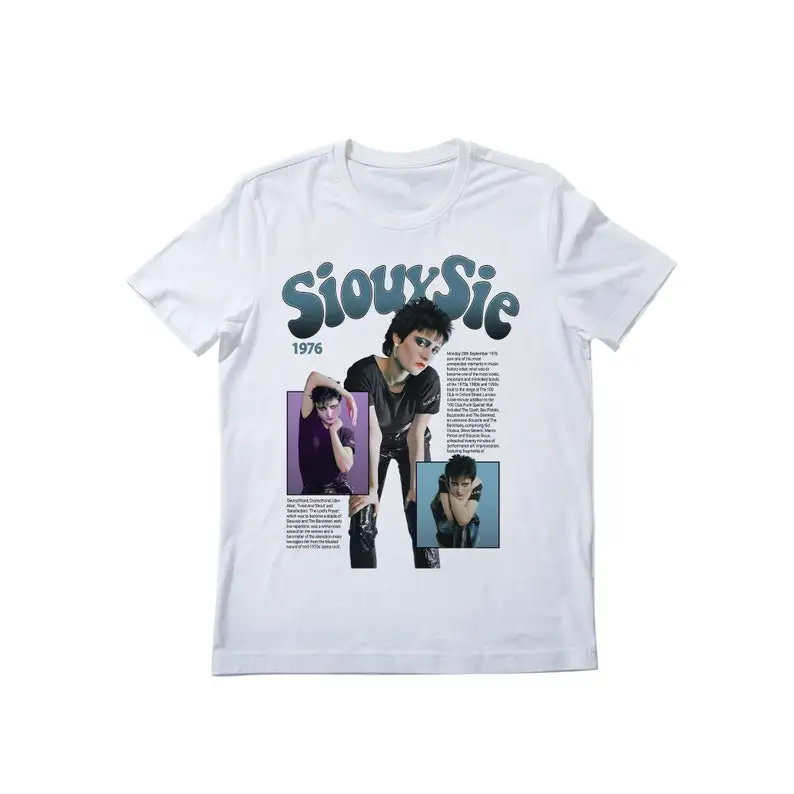 

Siouxsie Sioux T-Shirt, Siouxsie and the Banshees Shirt, Goth Music Graphic Tee, Post Punk T-Shirt