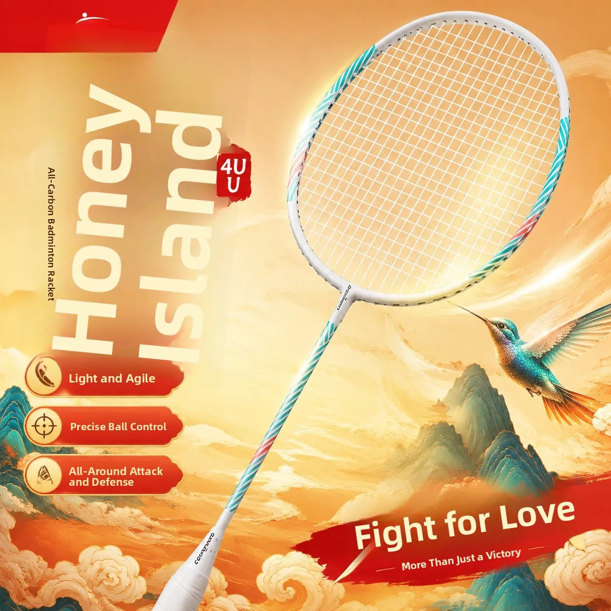 badminton-racket-4u-full-carbon-single-racket-high-elasticity-lightweight-24-pounds-new-model-for-beginners-and-students