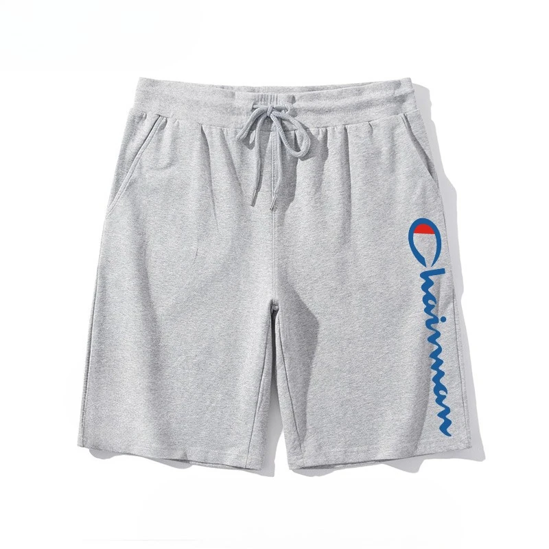 Personalized Trendy Sports Shorts, Loose and Comfortable Five Point Style Summer Casual Men's Shorts, Fashionable Brand Printed
