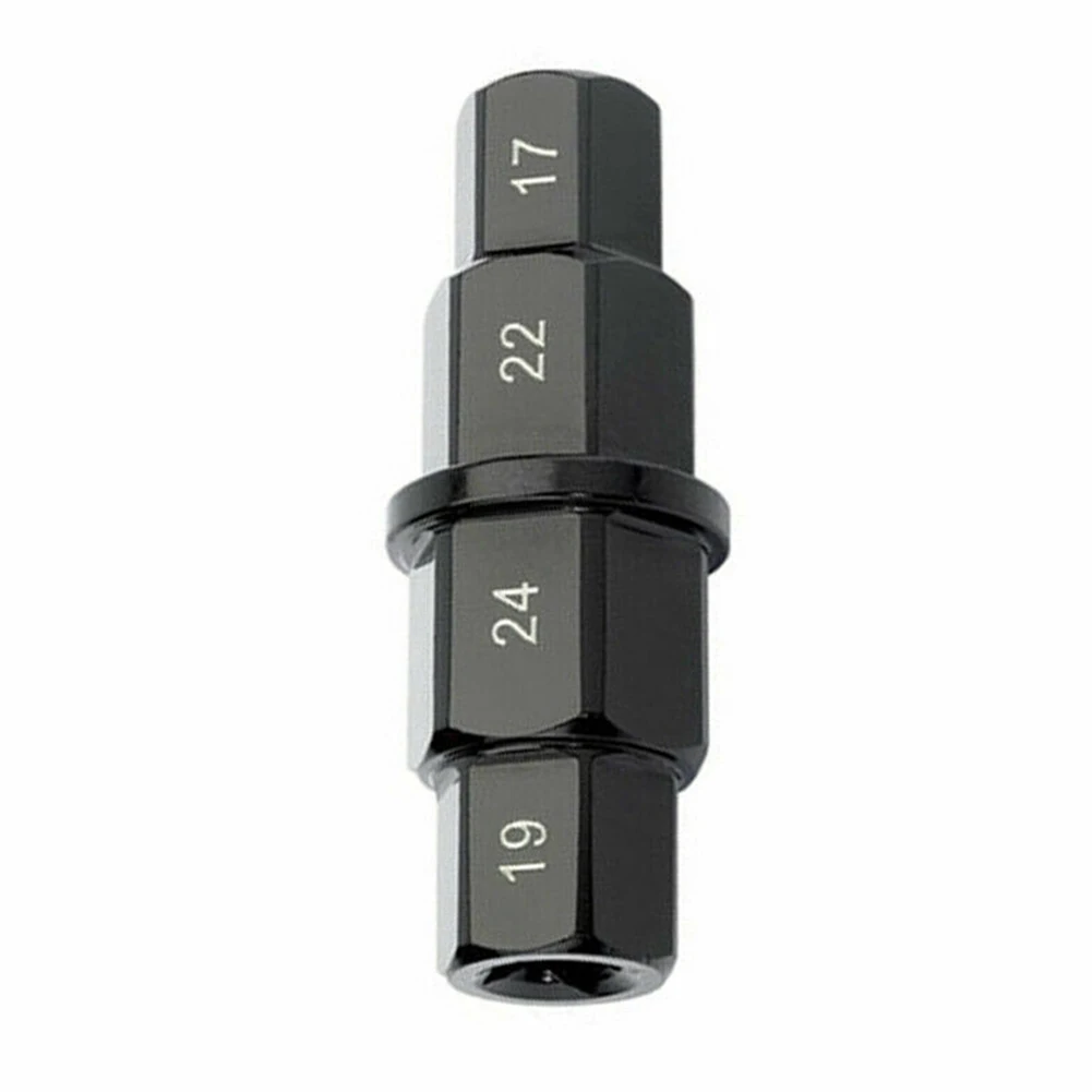 Easy Install New Practical Wheel Removal Tool Motorcycle Spindle 8.5 * 4 * 3cm Metal 173g 17mm 19mm 22mm 3.3 * 1.6 * 1.2in