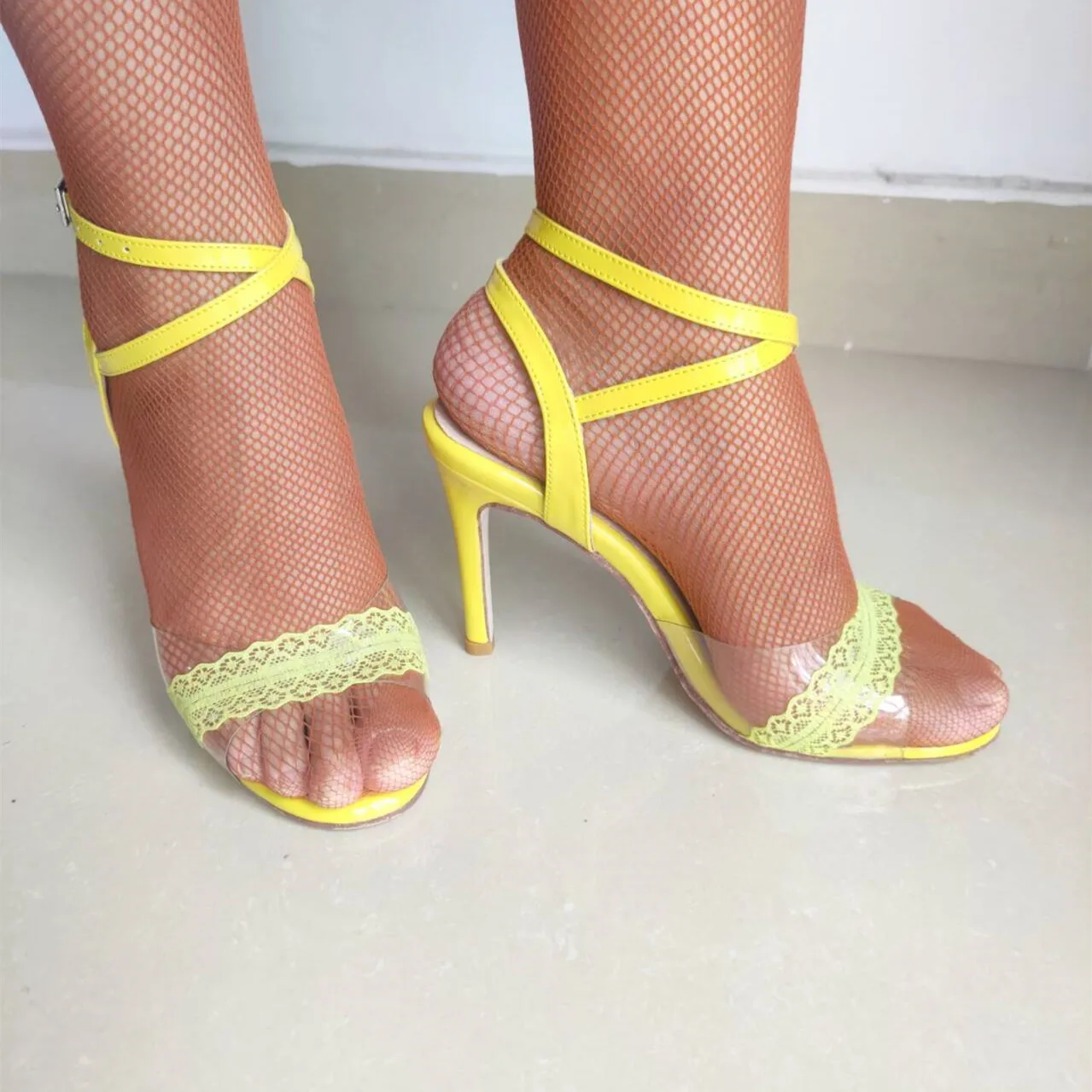 Evkoodance 女性のタンゴダンスシューズ 3 "ヒールレザーソールラテンサルサ社交靴練習ウェディングパーティー靴ラテンシューズ