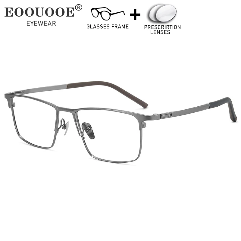 

Men Glasses Frame High Quality Prescription Glasses Correct Myopia Hyperopia Lenses Progressive Clear Vision Optical Eyewear