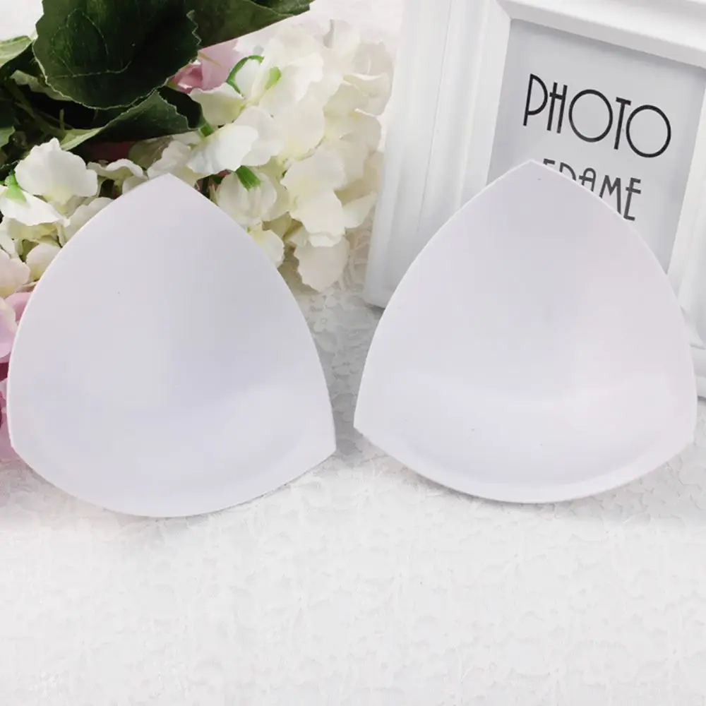 Removeable Inserts Cups Bikini Swimsuit Breast Triangle Chest Enhancers Intimates Accessories Sponge Bra Pad Bra Padding