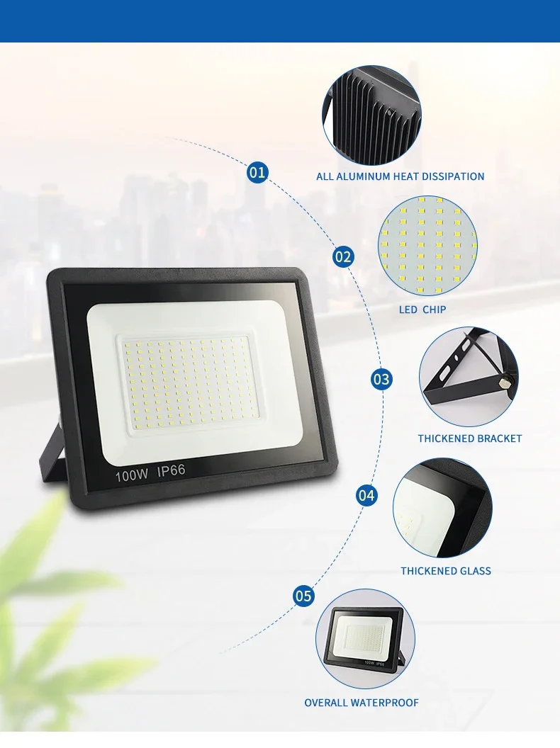 10w LED Flutlicht wasserdicht Außen licht Innenhof